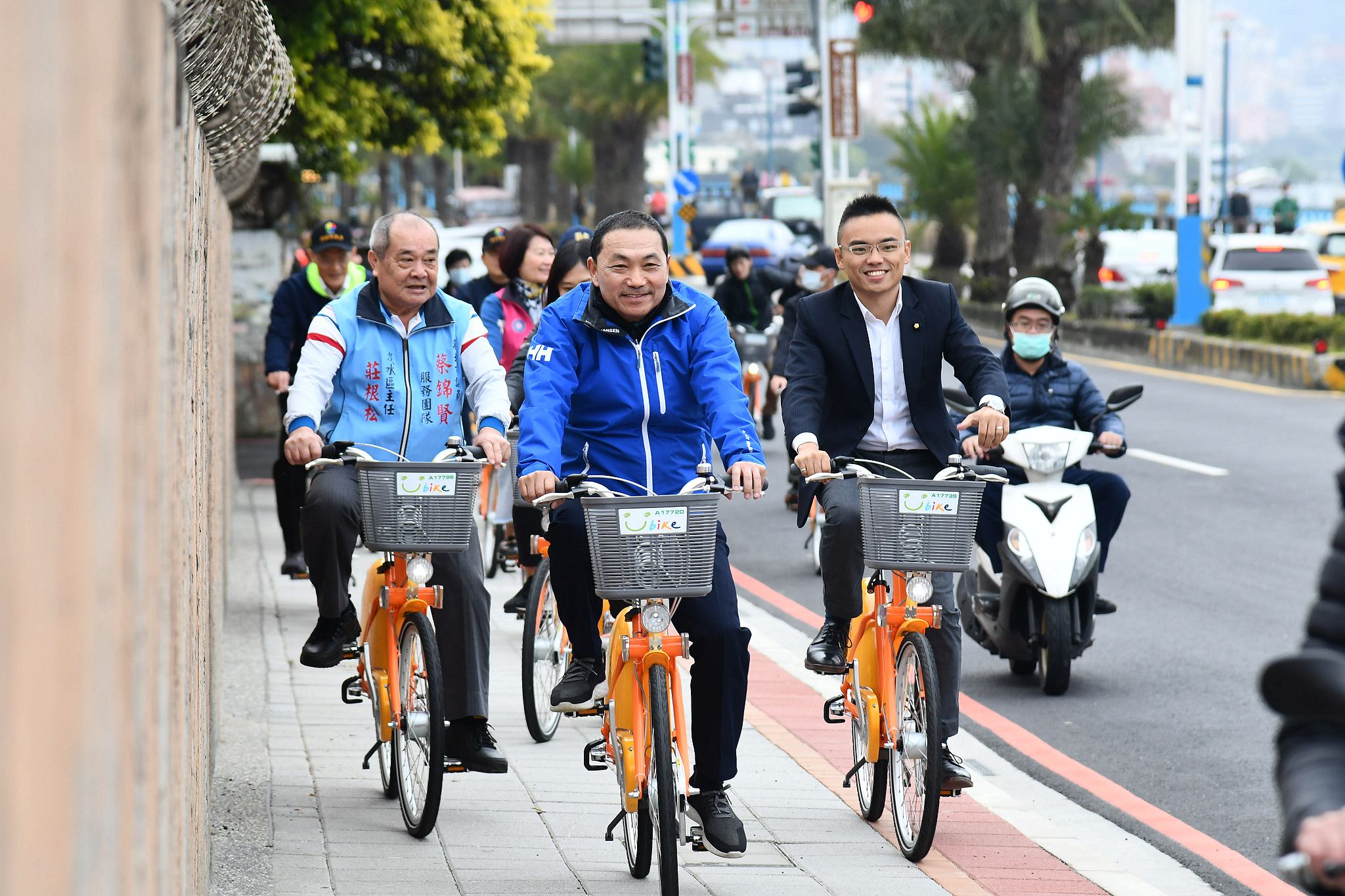 讓民眾通行及騎乘自行車更安全舒適